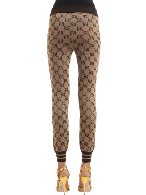 gucci jogging pants women|gucci leggings price.